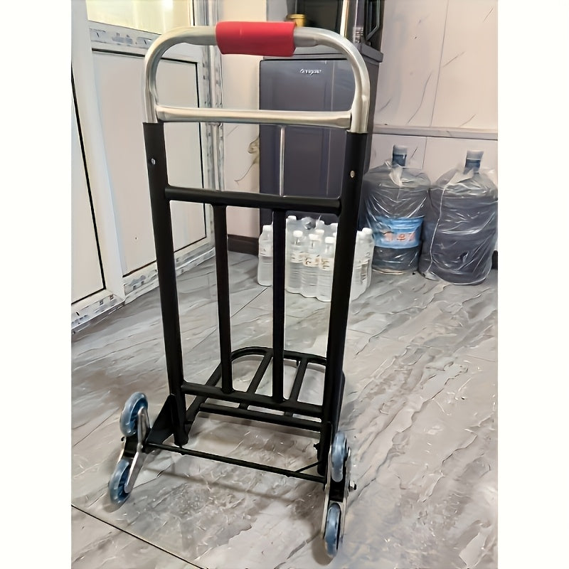 Folding Hand Truck with Stair Climbing Wheels