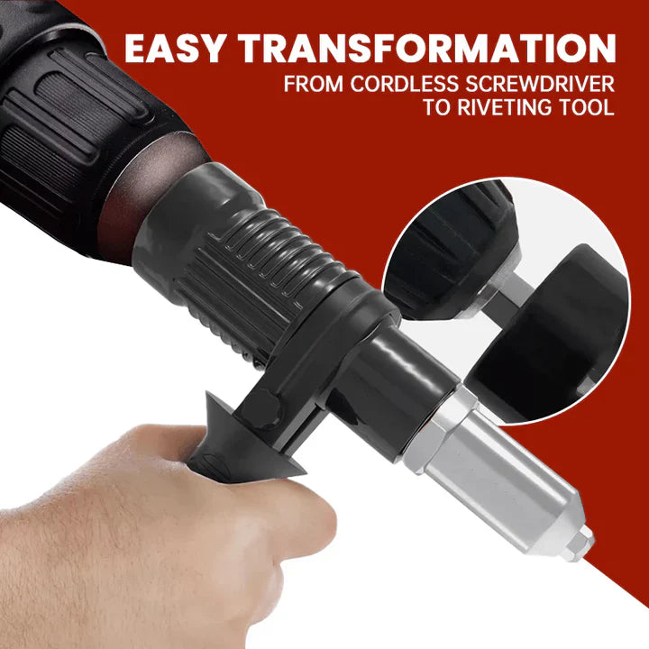 Adapter for Cordless Drill – Rivet Tool