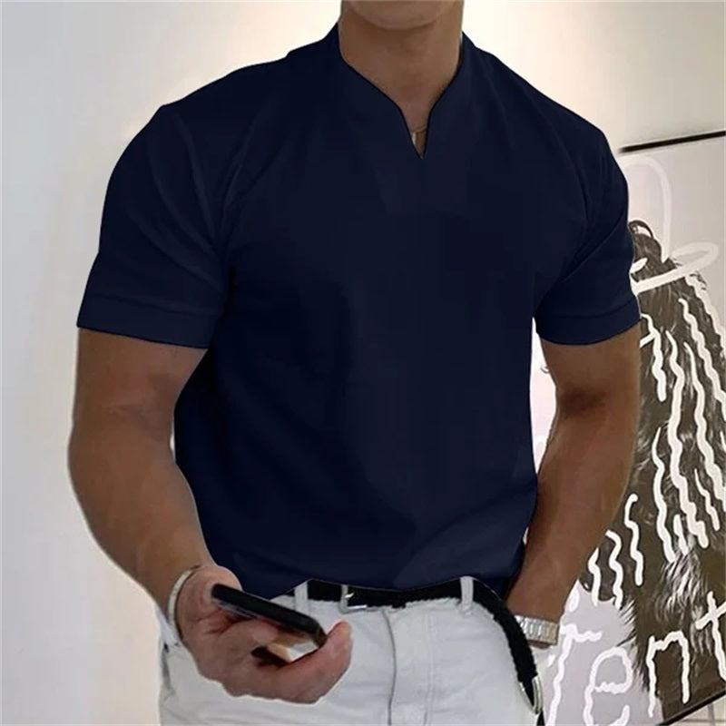 PrimeForm™ Men’s Business Casual V-Neck — Effortless Sharpness and All-Day Comfort That Moves With You
