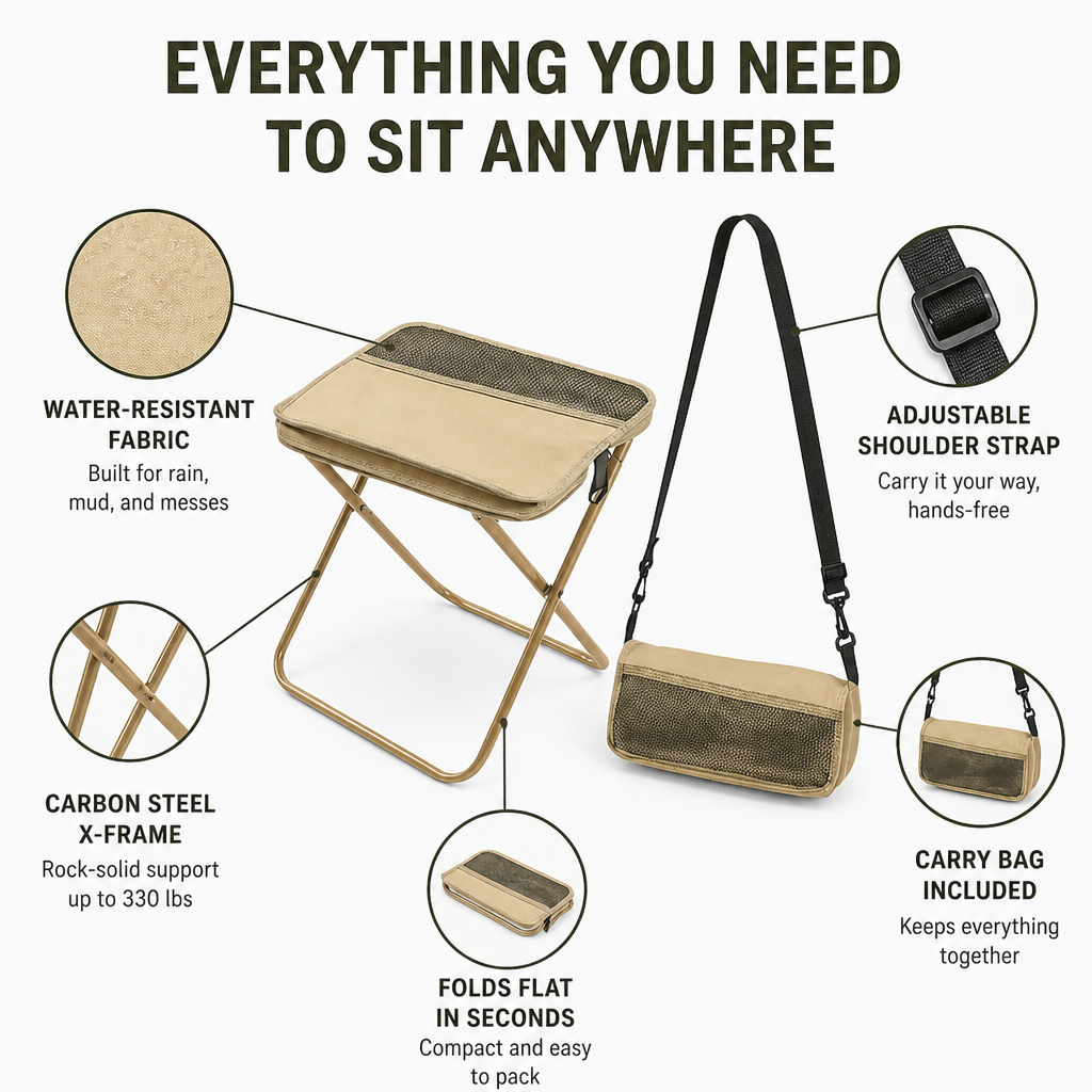 VeroRest™ — Instant, Rock-Solid Comfort Wherever Your Adventures Take You