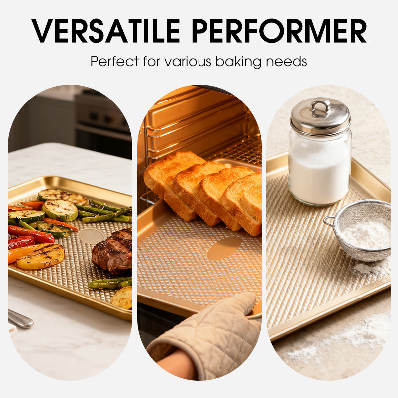 Effortless Release Baking Pan for Relaxed Baking Enjoyment