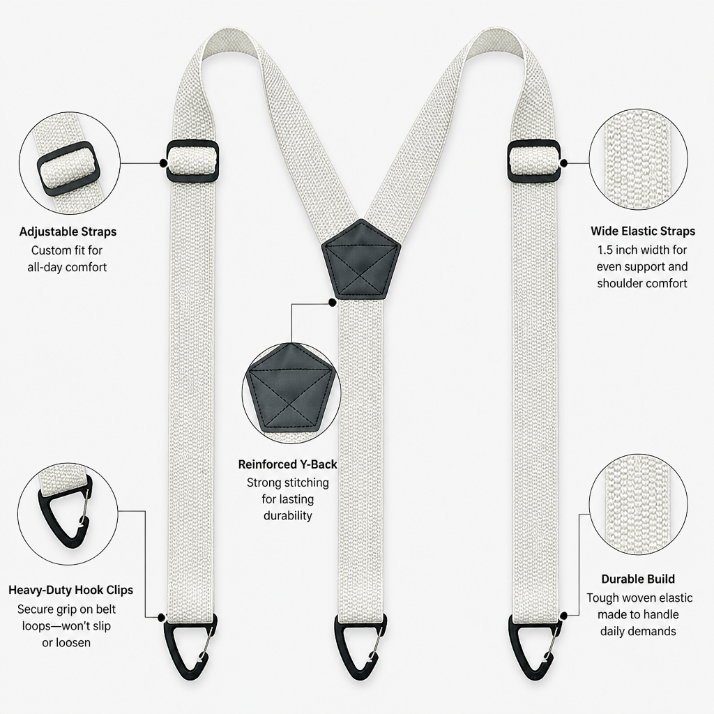 IronHold™ Suspenders — Rock-Solid Support That Never Lets You Down