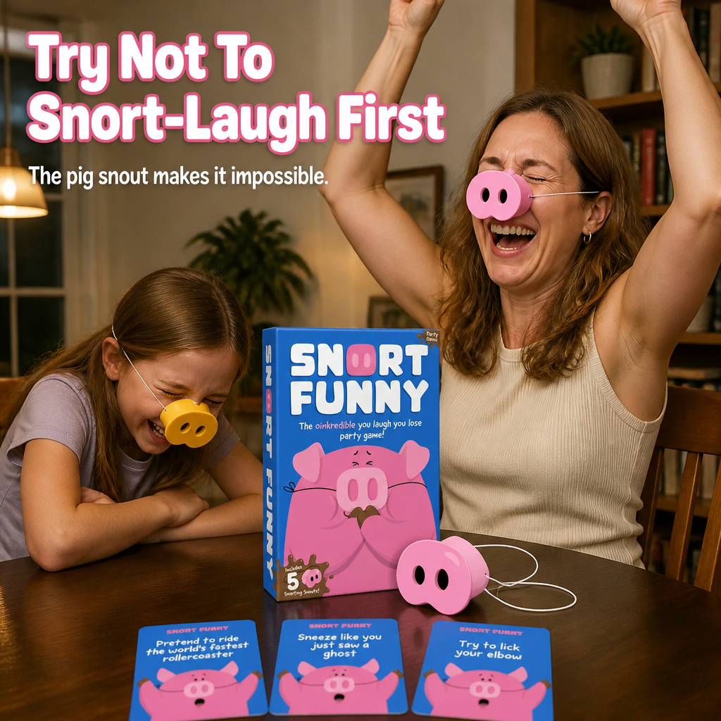 SnortBurst™ — Strap On The Snout, Try Not To Snort-Laugh First