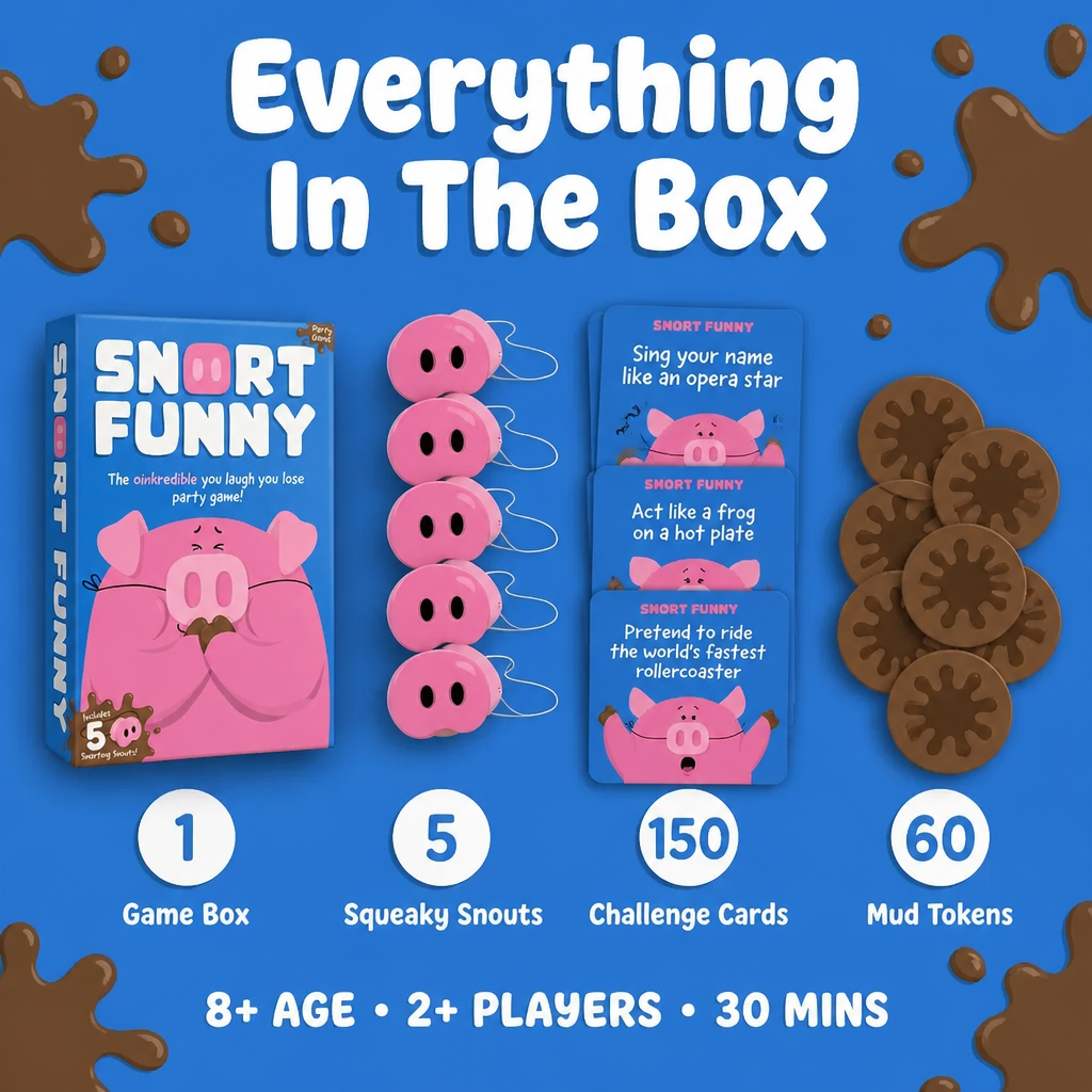 SnortBurst™ — Strap On The Snout, Try Not To Snort-Laugh First