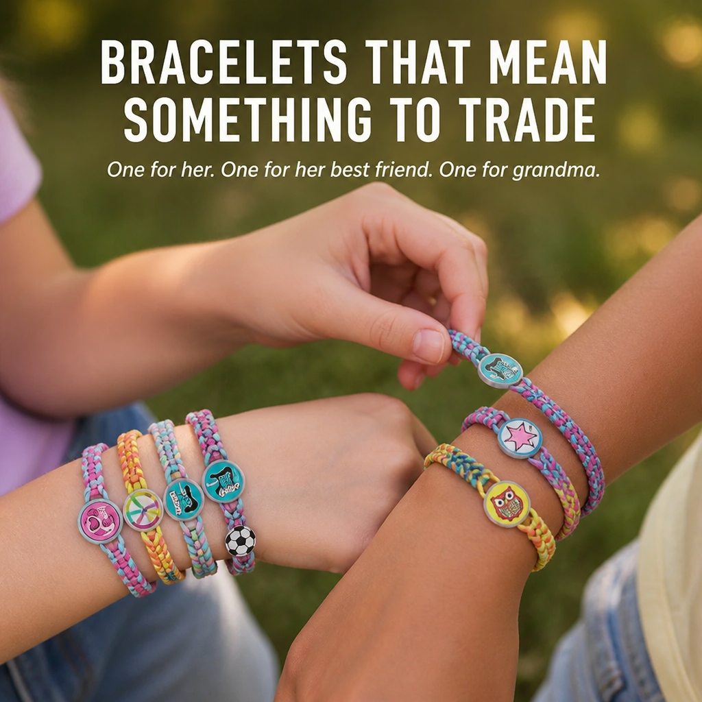 VivaBraids™ — Make Tangle-Free Friendship Bracelets She'll Actually Finish