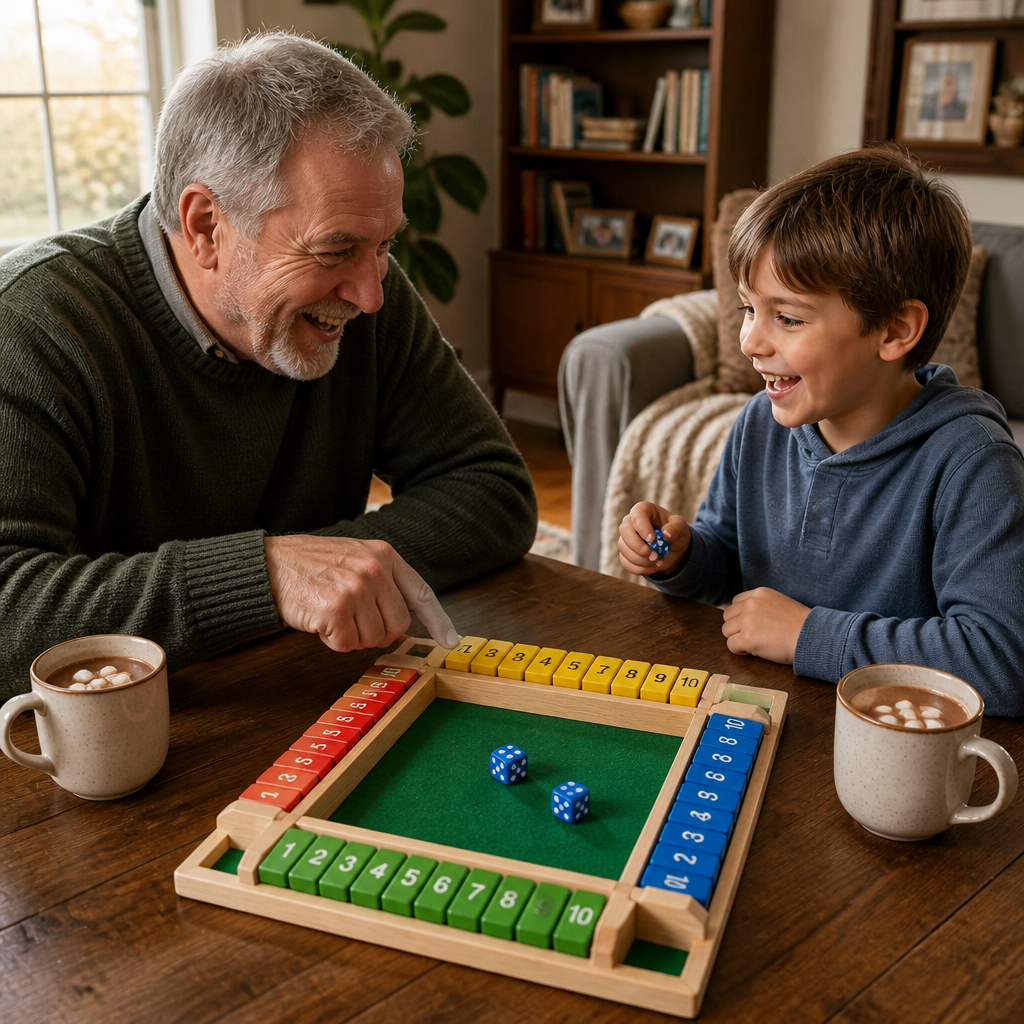 MindPlay™ — Trade Screen Time For Real Family Laughs With Wooden Dice