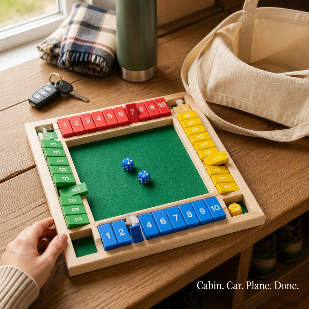 MindPlay™ — Trade Screen Time For Real Family Laughs With Wooden Dice