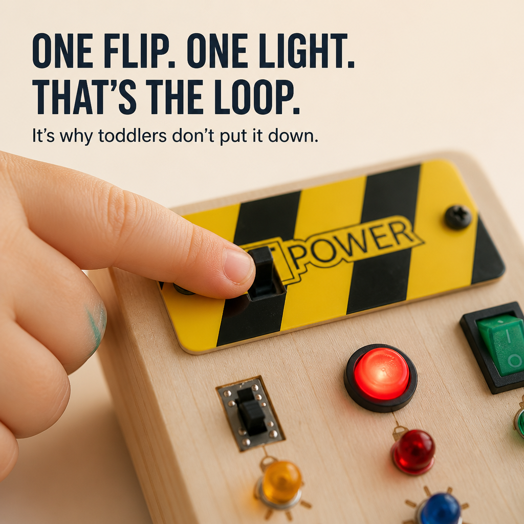 SparkJoy™ — Trade the Phone Tantrum for 30 Minutes of Quiet Play