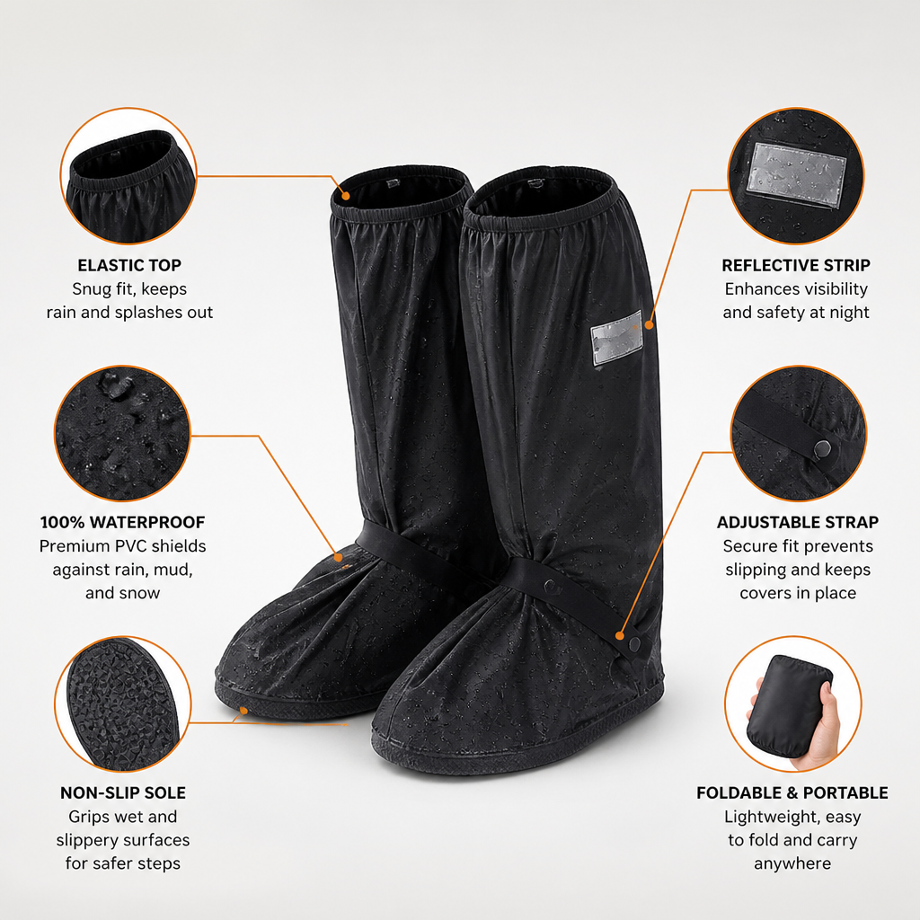 AquaGuardPro™ — Command Every Storm with Dry, Confident Steps