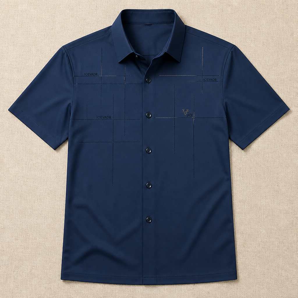 Maxon™ – Wrinkle-Free Stretch Short-Sleeve Button-Down Shirt