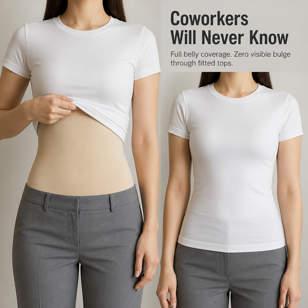 VivantaWrap™ — Wrap Your Belly in Mugwort Warmth, Skip the Cords and Bulk