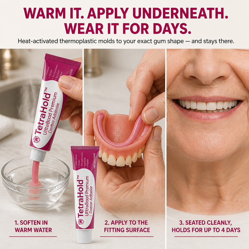 TetraHold™ — Eat the Apple, Laugh Out Loud, and Hold for 4 Days