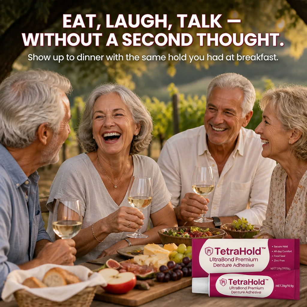 TetraHold™ — Eat the Apple, Laugh Out Loud, and Hold for 4 Days
