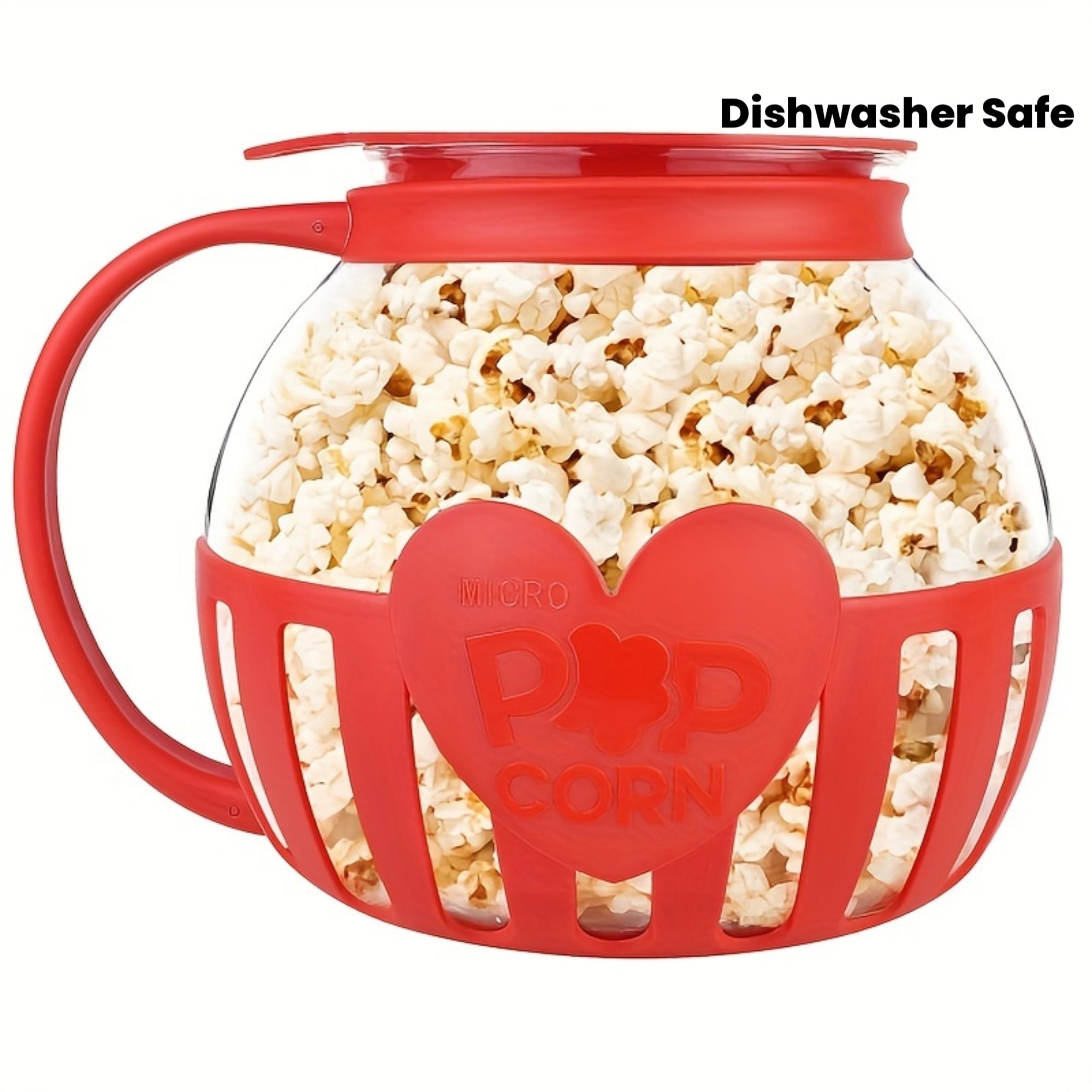 Borosilicate Glass Popcorn Maker for Microwave Use