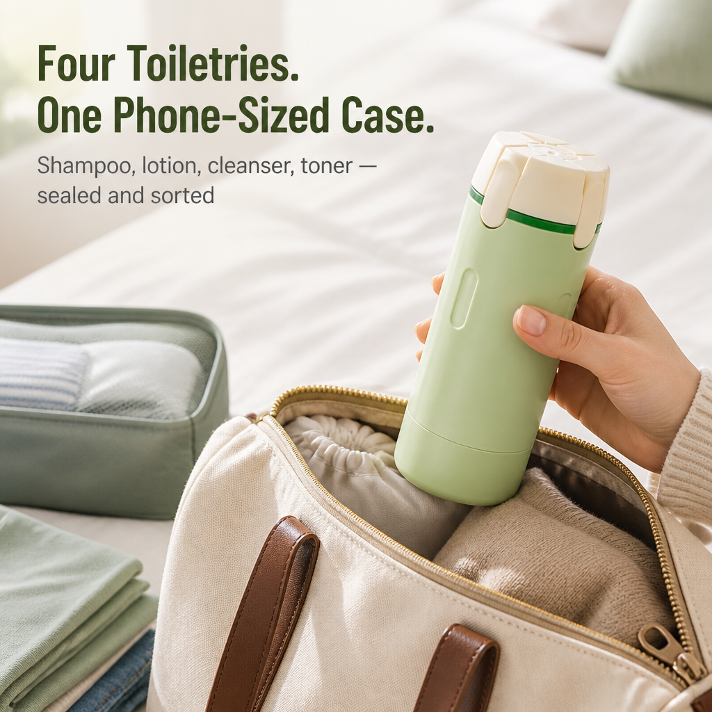 GlideEase™ — Pack Light, Travel Stress-Free, and Stay Perfectly Organized