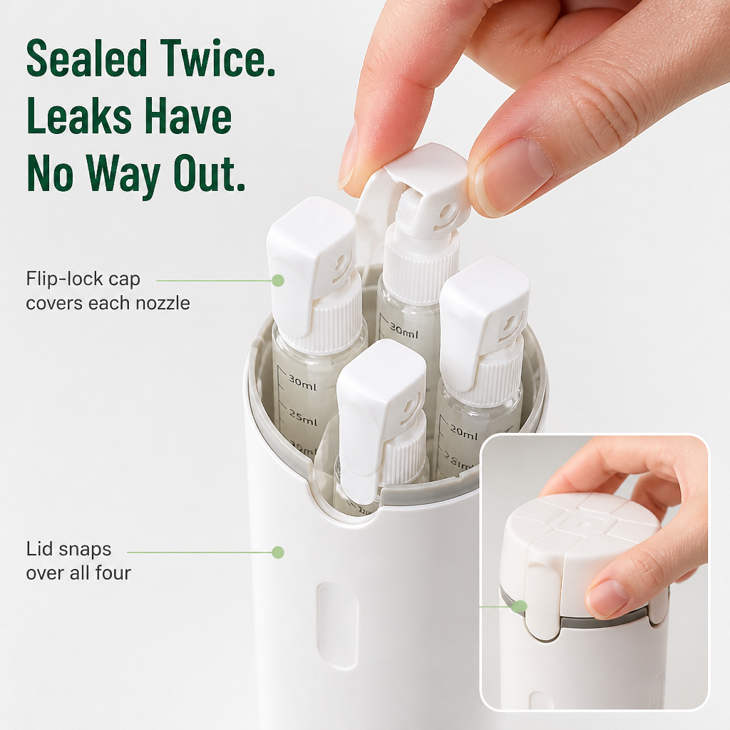 GlideEase™ — Pack Light, Travel Stress-Free, and Stay Perfectly Organized
