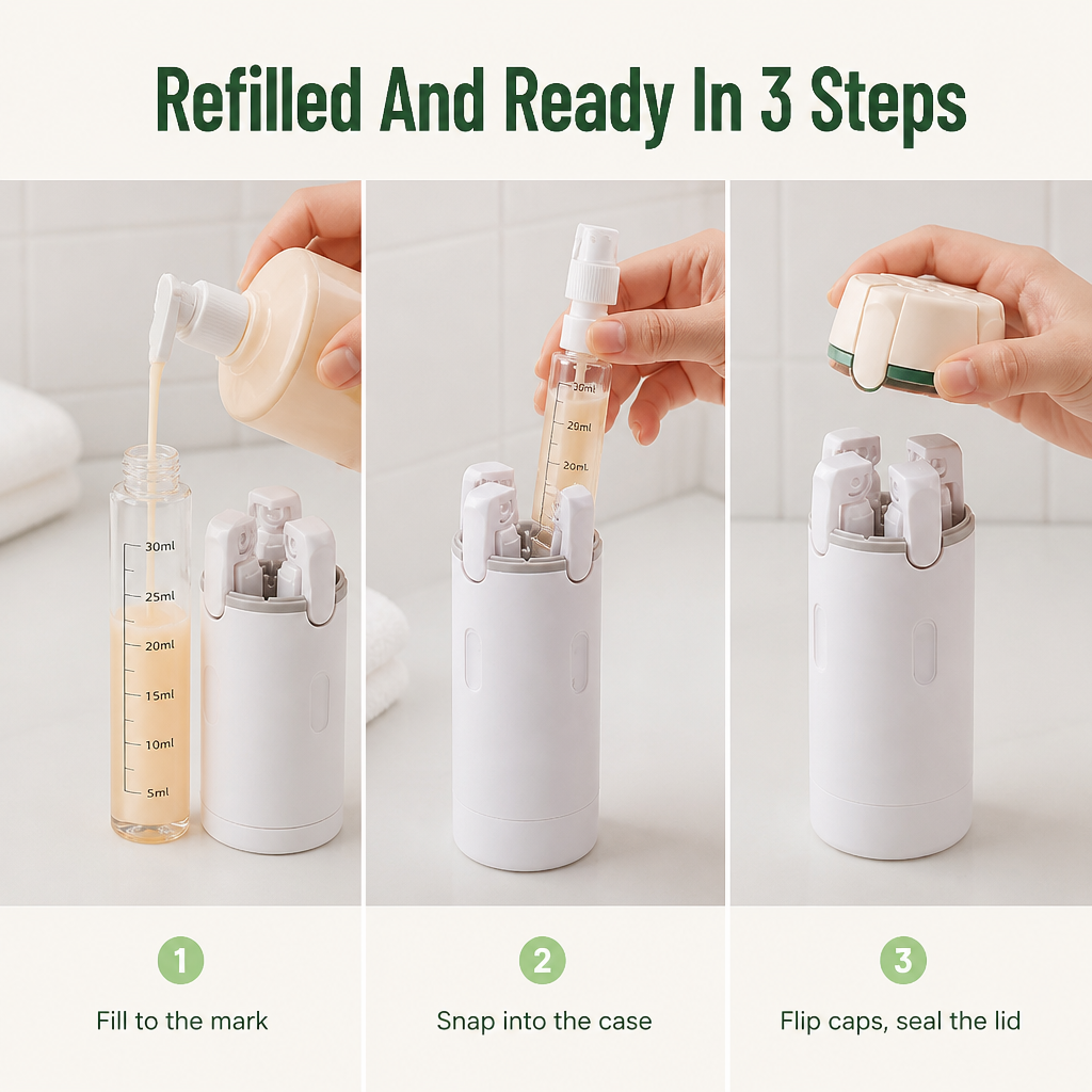 GlideEase™ — Pack Light, Travel Stress-Free, and Stay Perfectly Organized