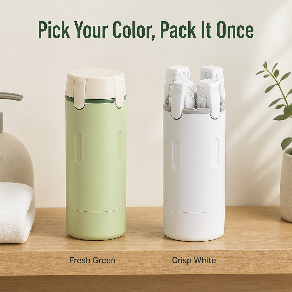 GlideEase™ — Pack Light, Travel Stress-Free, and Stay Perfectly Organized