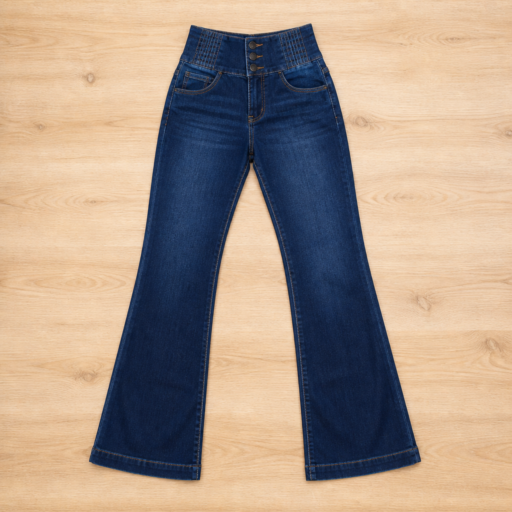 VivaceCurve™ High-Waist Flare Jeans — Sculpt Your Curves, Ignite Your Confidence Every Step