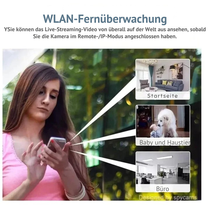 Wi-Fi Indoor Security Camera | Motion Detection & Night Vision | SecurePulse