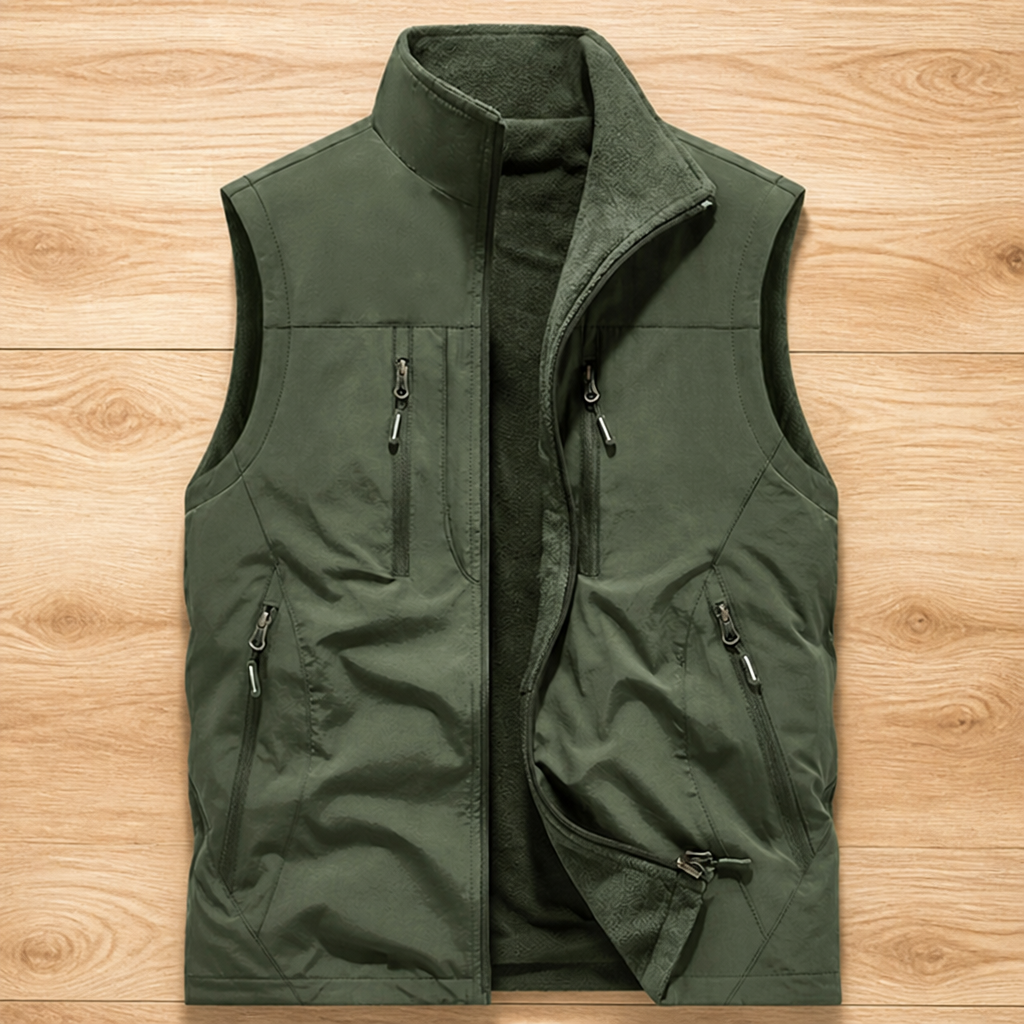 TitanShield™ Oversized Sleeveless Jacket — Own Every Moment with Unmatched Warmth and Secure Freedom