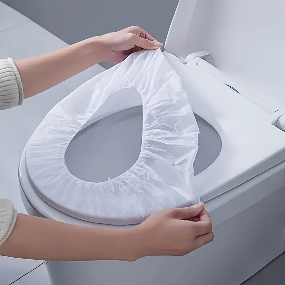Disposable Toilet Seat Covers with Elastic Band - 50/100 Pieces