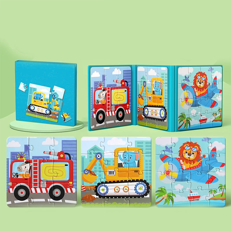 Magnetic Puzzle Book for Kids – Instant Favorite!