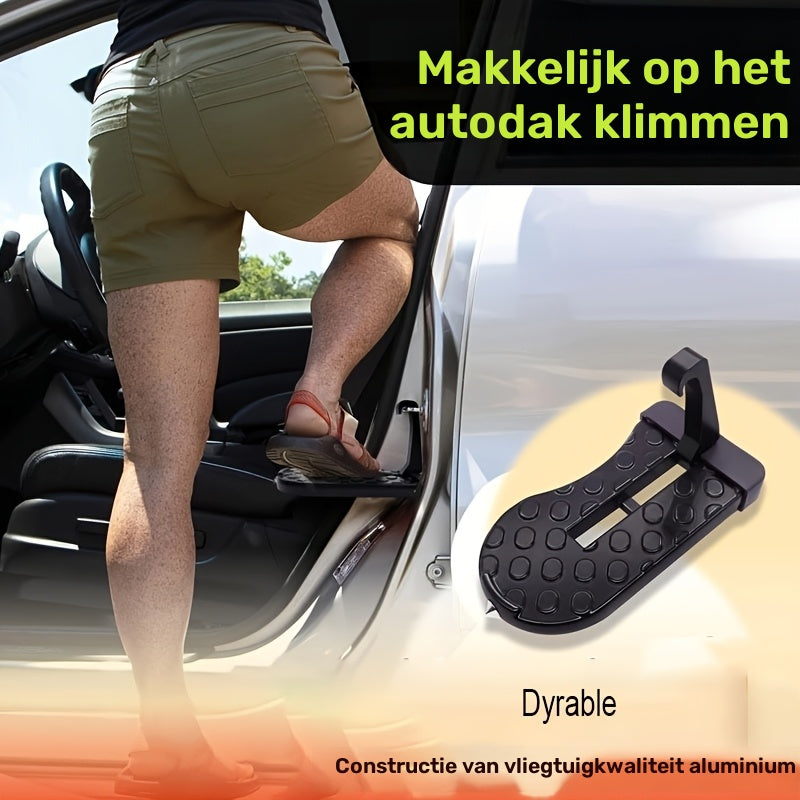 Vehicle Door Step for Roof Access