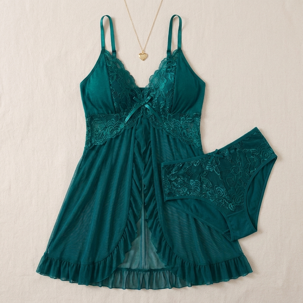 LuminaLace™ — Wrap Yourself in All-Night Softness and Unstoppable Confidence