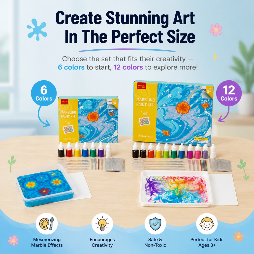 ColorWave™ — Ignite Your Child’s Imagination with Mesmerizing, Mess-Free Masterpieces