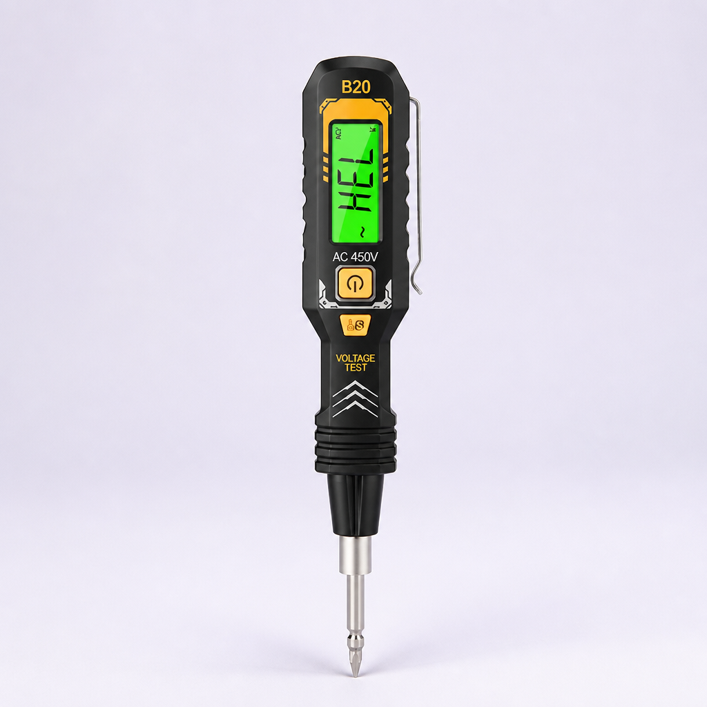 SurgeSafe™ — Test Voltage Fearlessly with Instant, Shock-Free Clarity