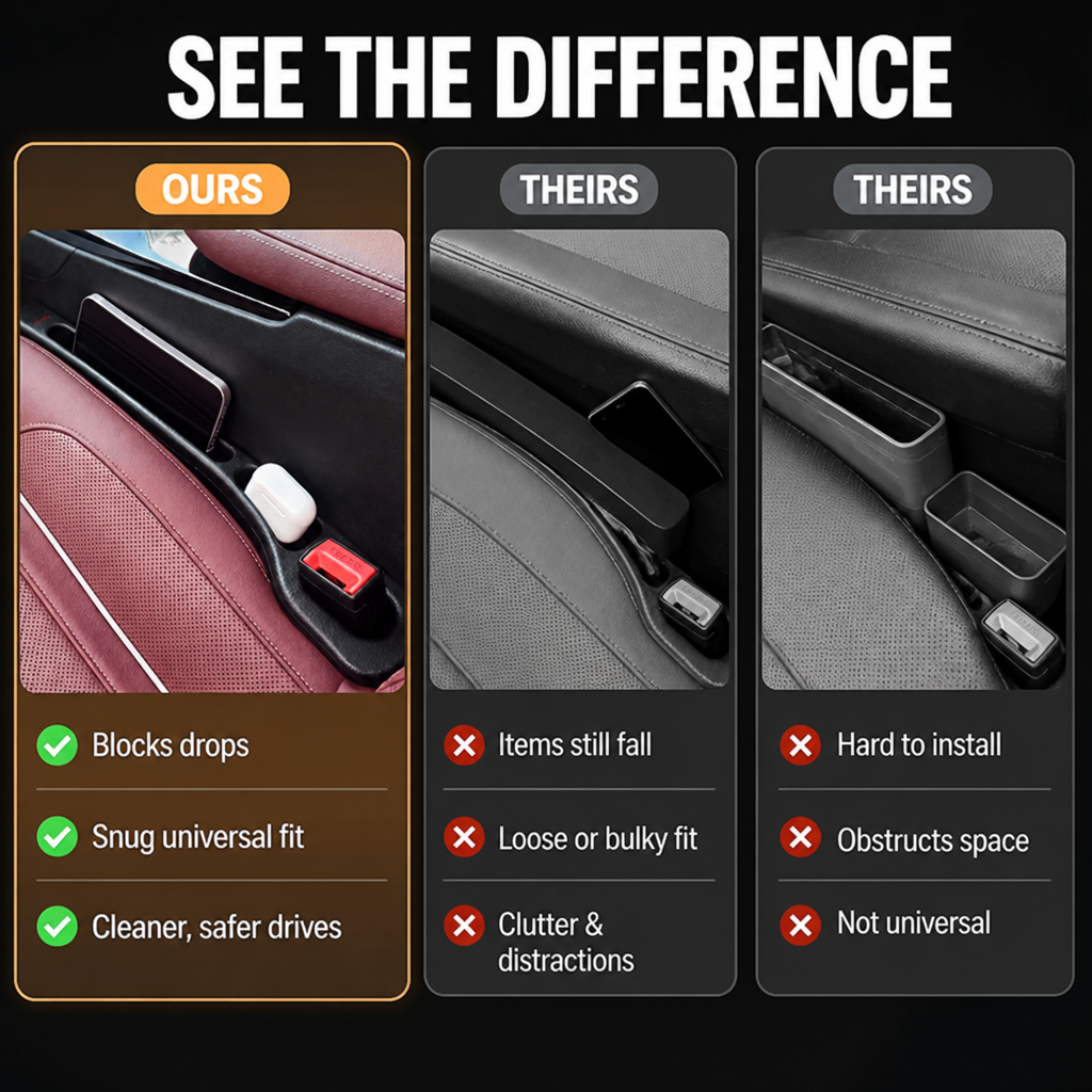 SureSeal™ — Lock Down Your Essentials and Drive with Unshakable Calm