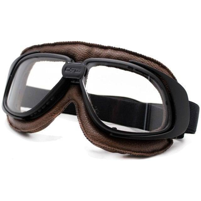 Vintage Motorcycle Goggles for Pilots