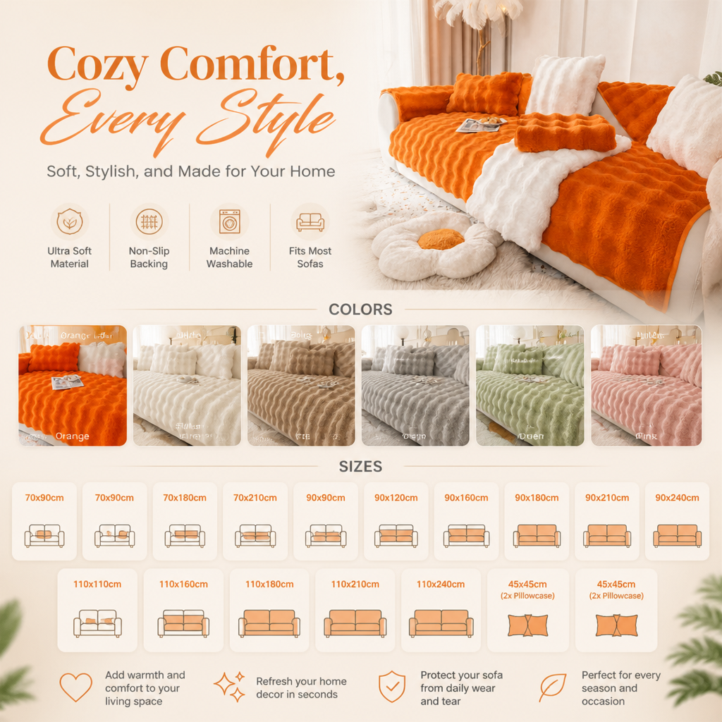 VelvetNest™ — Sink Into All-Day Cozy Warmth and Unbreakable Furniture Protection