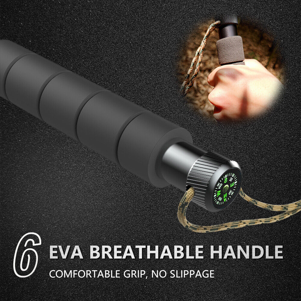 Multi-Tool Kit Trekking Pole for Outdoor Survival and Tactical Use