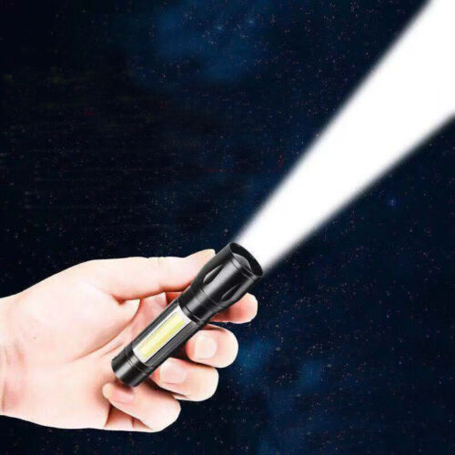 Rechargeable Tactical Flashlight with 900 Lumens – Compact Design