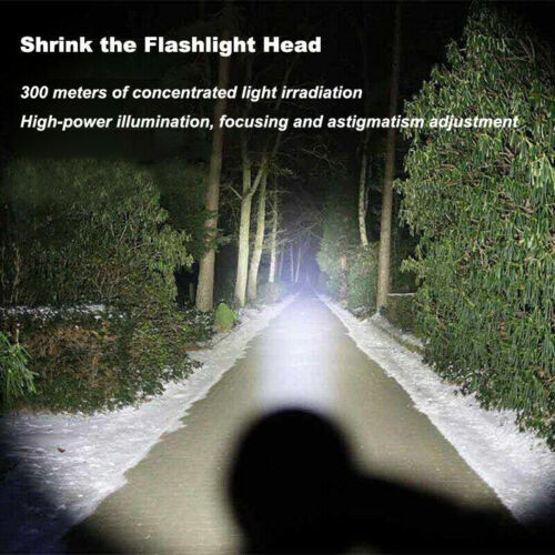 Rechargeable Tactical Flashlight with 900 Lumens – Compact Design