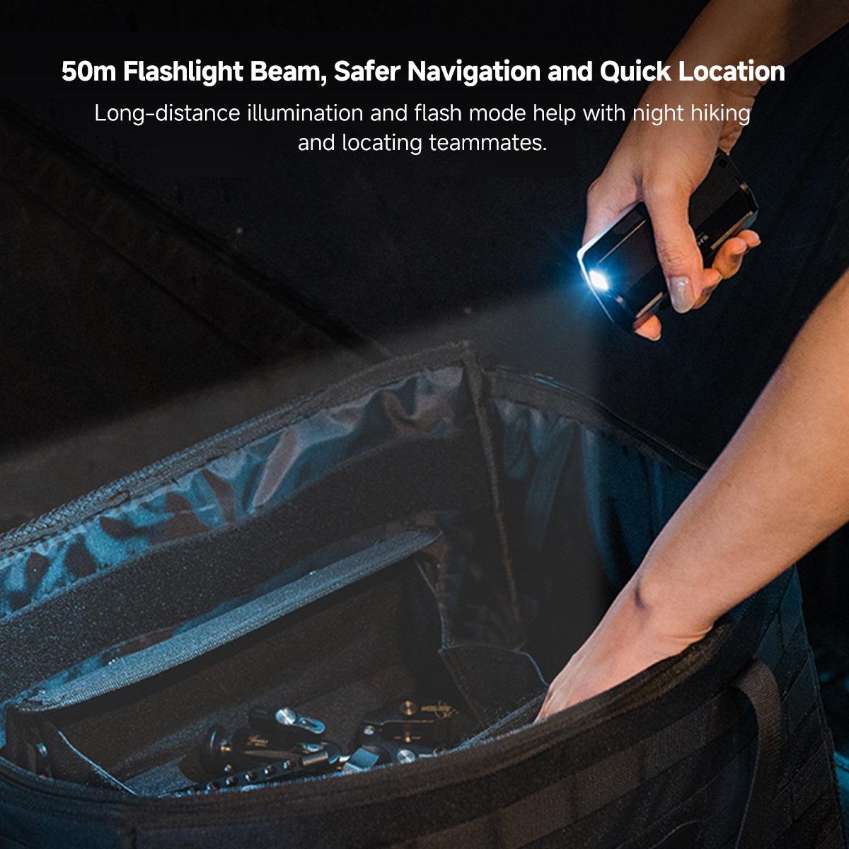 900LM Multi-Function Outdoor Camping Light – Compact Design