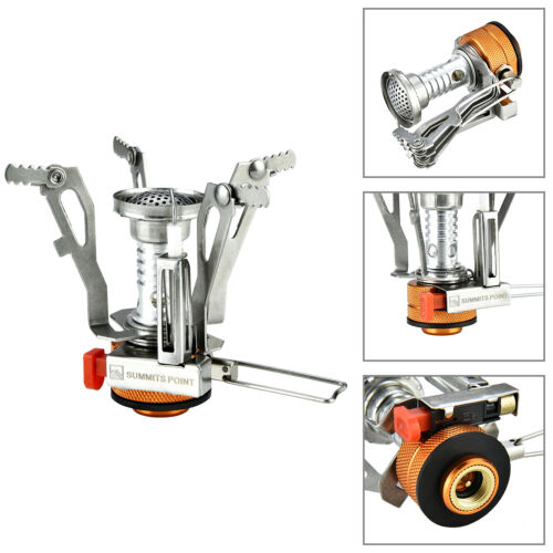 Portable Stove for Camping with Piezo Ignition System