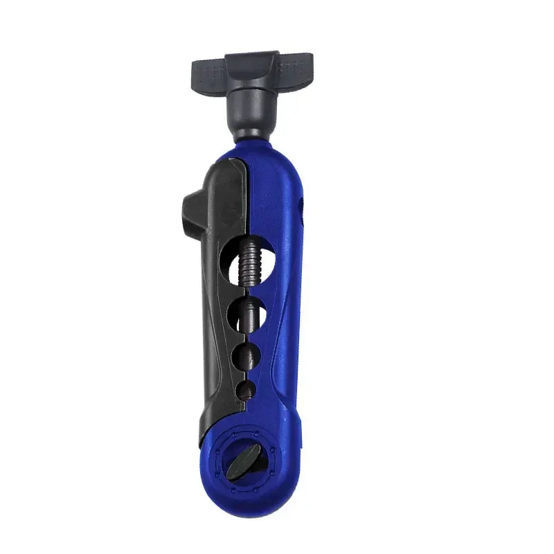 Space-Saving Fishing Line Spooler for Spinning and Baitcasting Reels