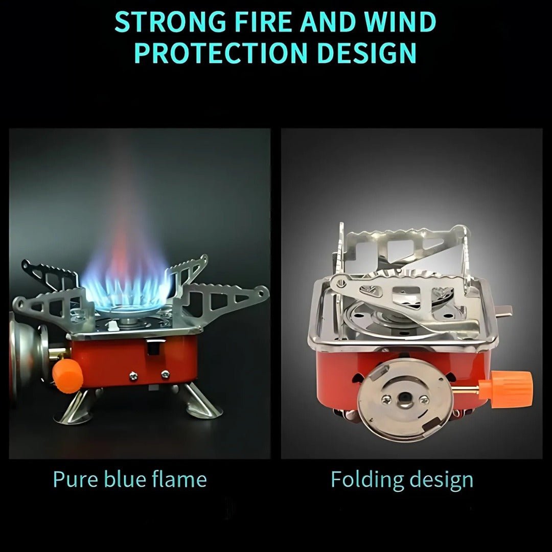Portable Folding Gas Cooker for Camping and Outdoor Use