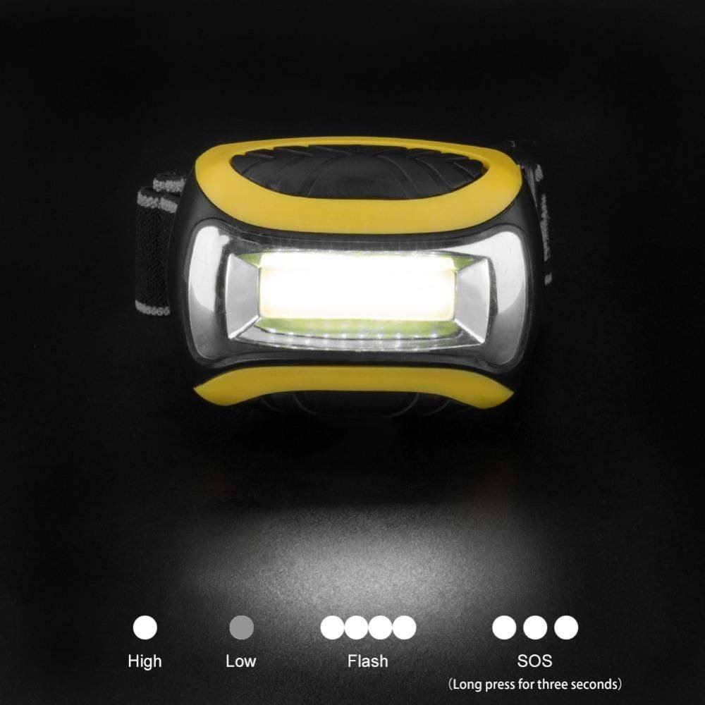 Compact LED Headlamp Flashlight