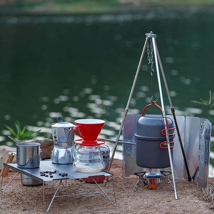 Portable Cooking Gear Set for Outdoor Camping
