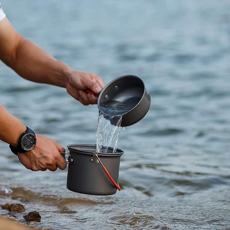 Portable Cooking Gear Set for Outdoor Camping