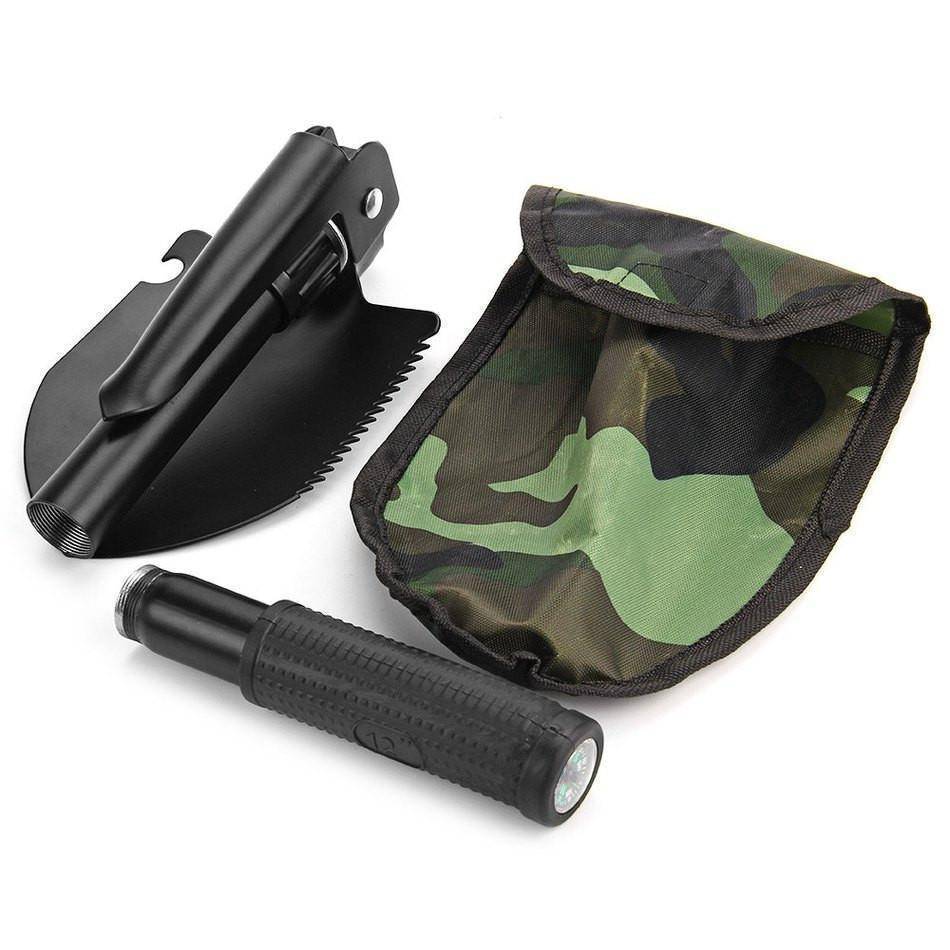Folding Shovel for Outdoor Survival - Compact and Multi-functional