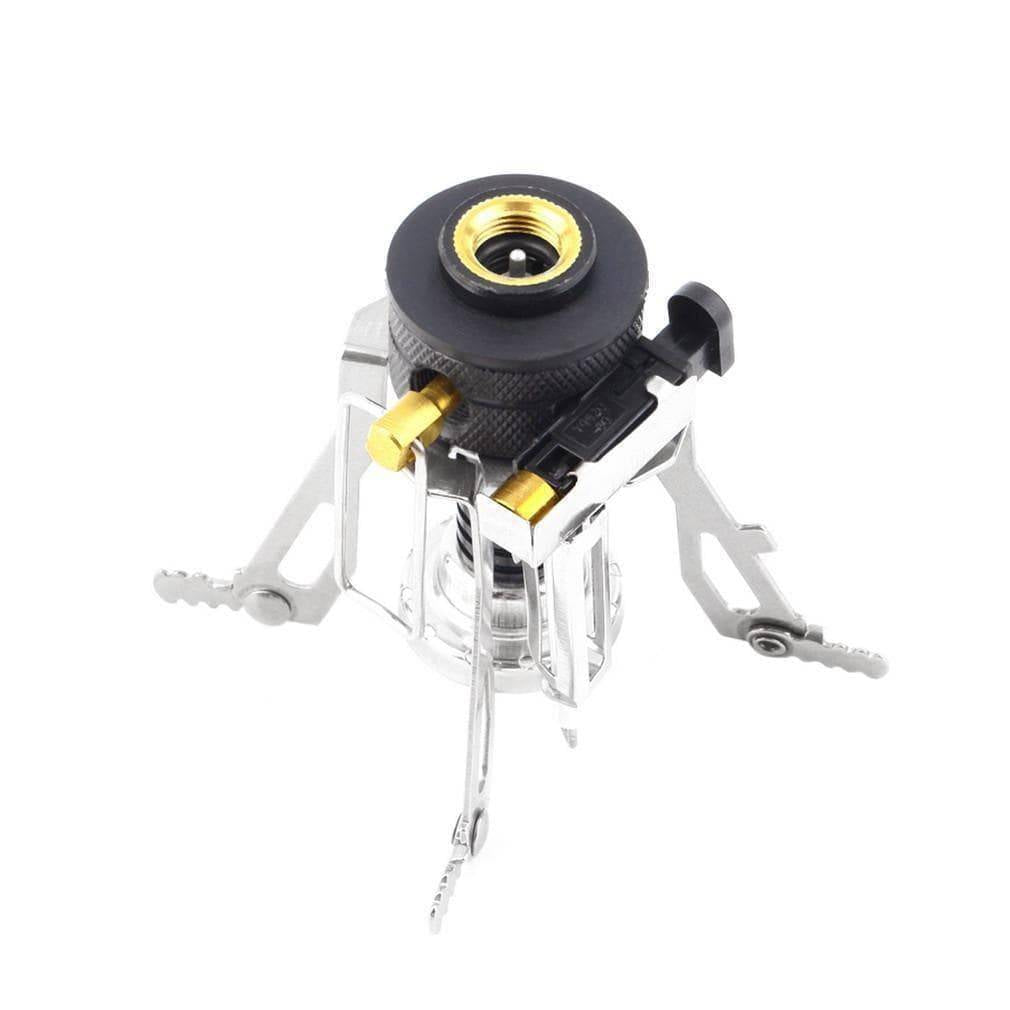 Portable Camping Stove with Piezo Ignition – Compact Design
