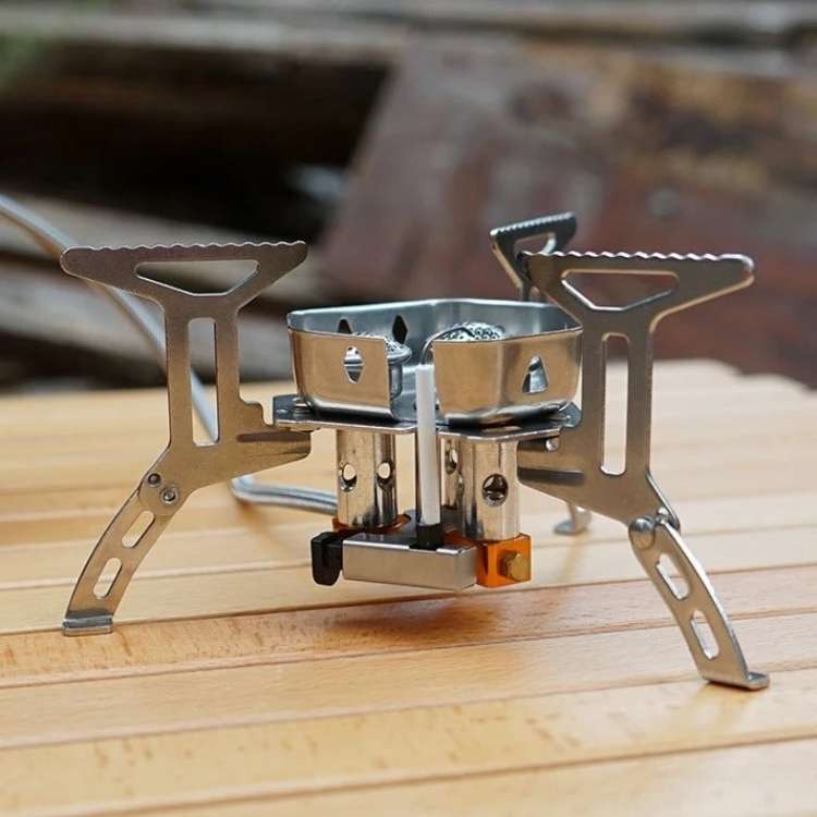 Portable Camping Stove for Outdoor Cooking with Propane Gas