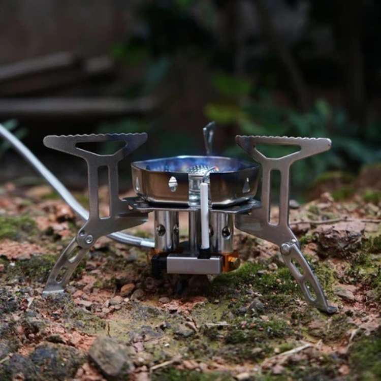 Portable Camping Stove for Outdoor Cooking with Propane Gas