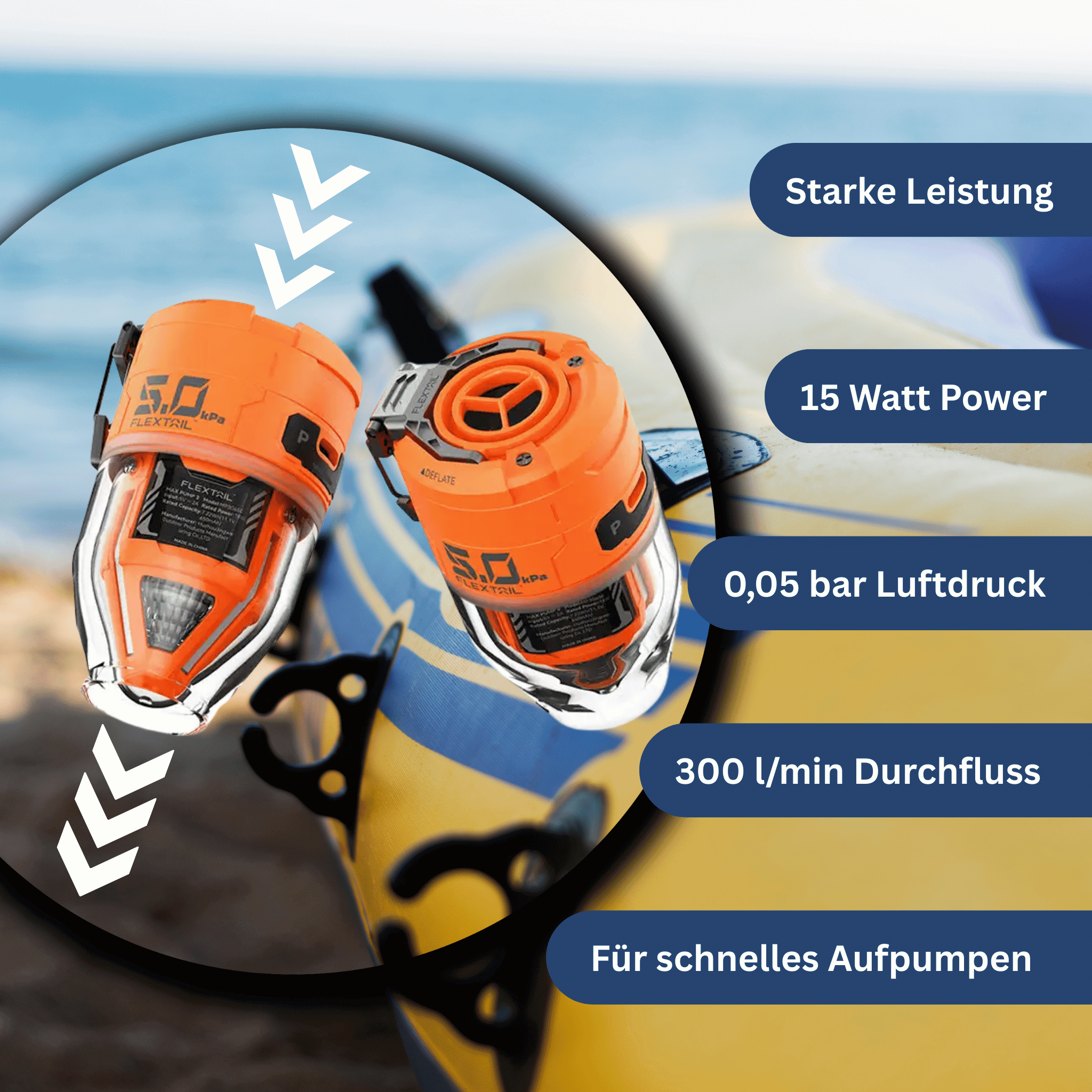 Mini Portable Air Pump for Tires - Compact Design