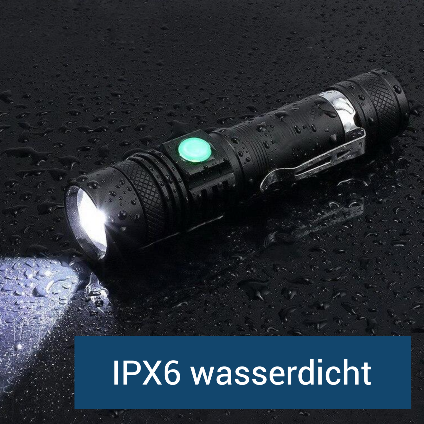 LED Flashlight S160 - Compact and Portable Design